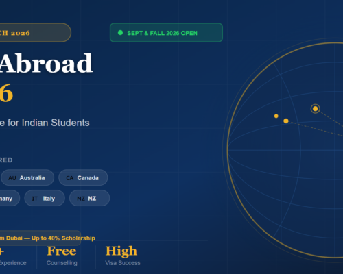 Study Abroad in 2026 — Complete Guide for Indian Students | Easy Admissions