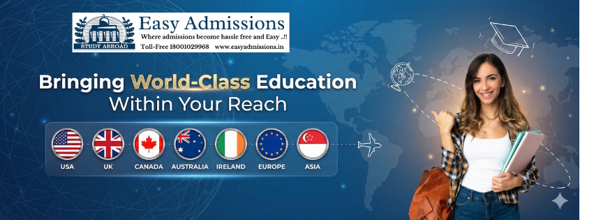 Study Abroad Consultants India 2026 — Jaipur Bangalore Hyderabad Dehradun Chittorgarh — Easy Admissions